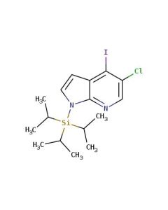 Astatech 5-CHLORO-4-IODO-1-(TRIISOPROPYLSILYL)-1H-PYRROLO[2,3-B]PYRIDINE, 95.00% Purity, 0.25G